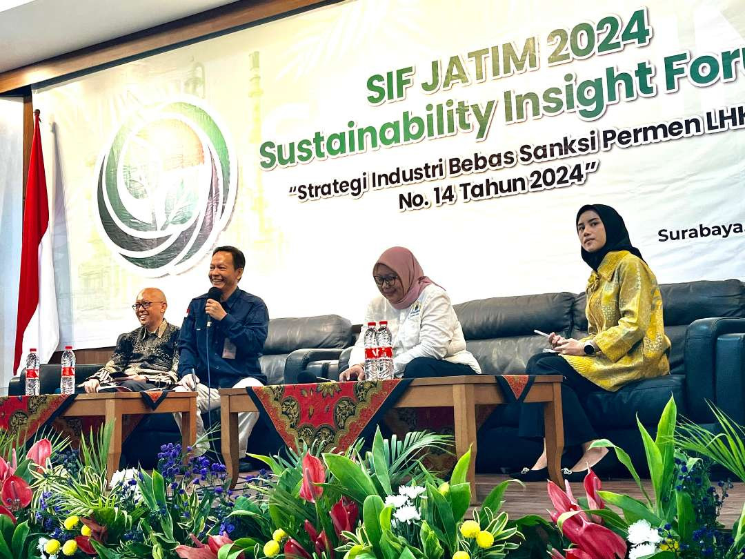 'SIF Jatim 2024' merupakan upaya Kadin Jatim dan Graha Mutu Persada meningkatkan kepedulian industri terhadap lingkungan. (Foto: Kadin Jatim)