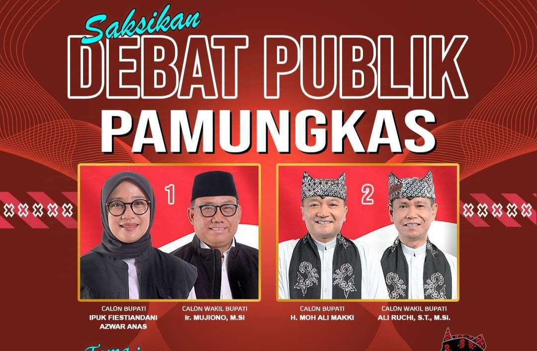 Debat publik ketiga cabup dan cawabup Banyuwangi digelar, Kamis 21 November 2024. (Foto: Istimewa)