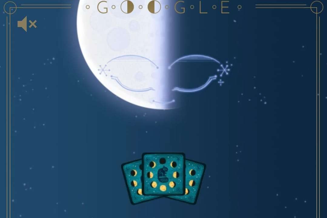 Game Bulan di Google. (Foto: Tangkapan layar)