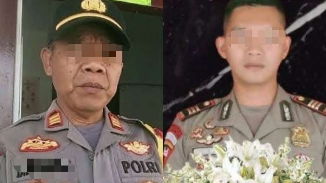 Kasus polisi tembak polisi, pelaku (kiri) nekat menghabisi rekannya di Polres Solok Selatan diduga berkaitan dengan beking tambang. (Foto: Istimewa)