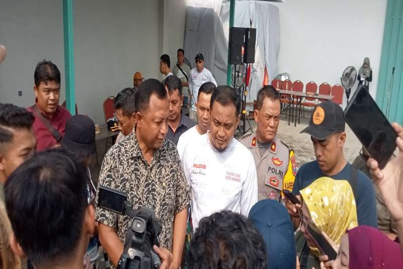 Coblosan kurang 4 hari, Pj Bupati Kediri imbau warga Kabupaten Kediri gunakan hak pilihnya. (Foto: Istimewa)