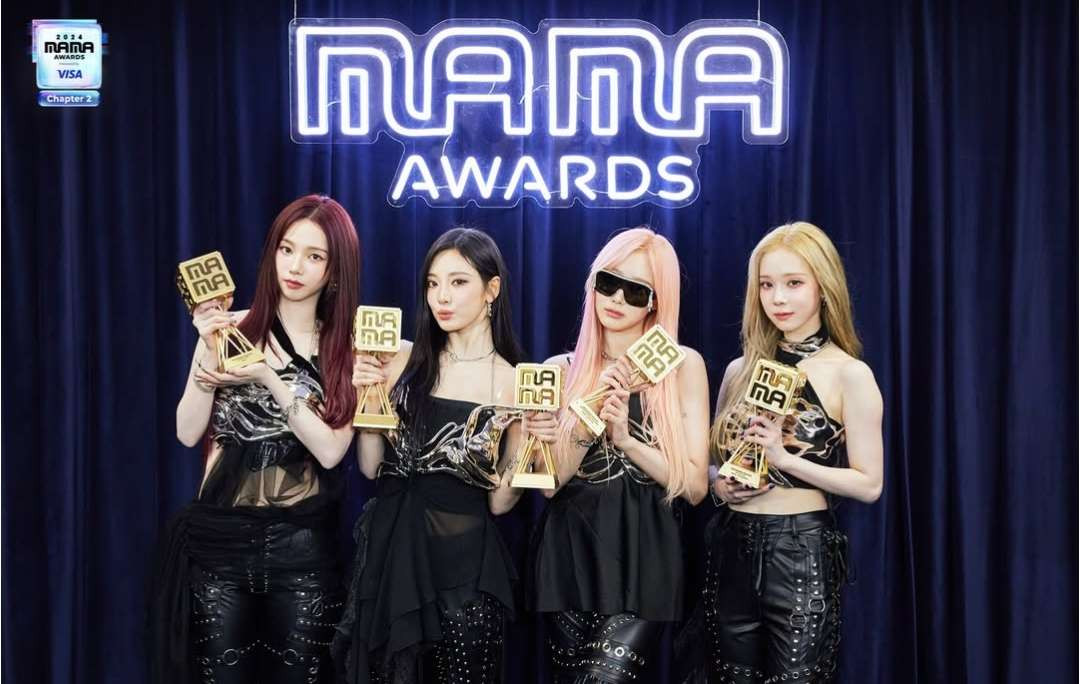 Girl group aespa borong penghargaan MAMA Awards di hari ketiga, Sabtu 23 November 2024. (Foto: Instagram @mama_awards)