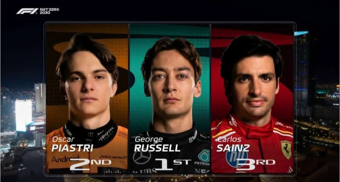 George Russell raih pole position F1 GP Las Vegas, Sabtu 23 November 2024. (Foto: Instagram F1)