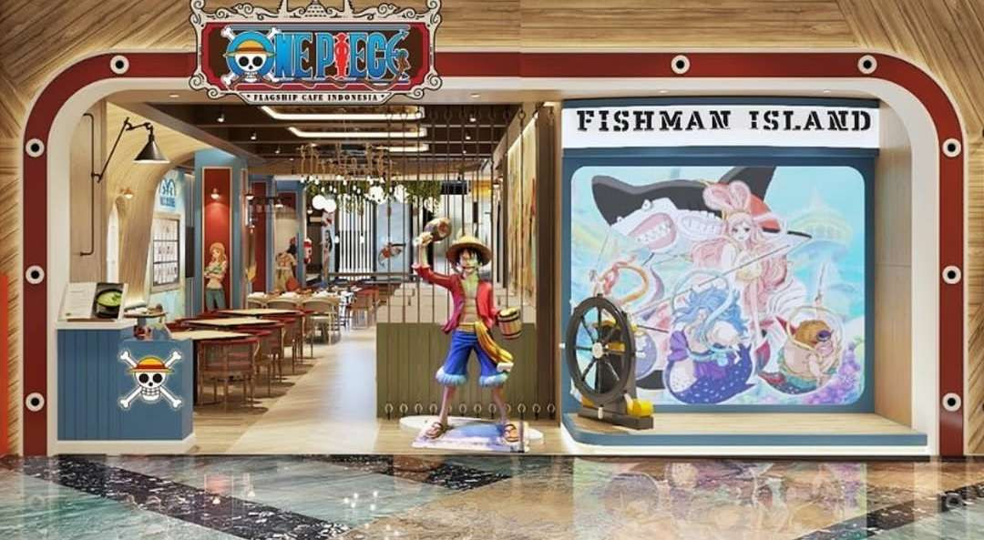 One Piece Cafe di Senayan Park, Jakarta. (Foto: Instagram)