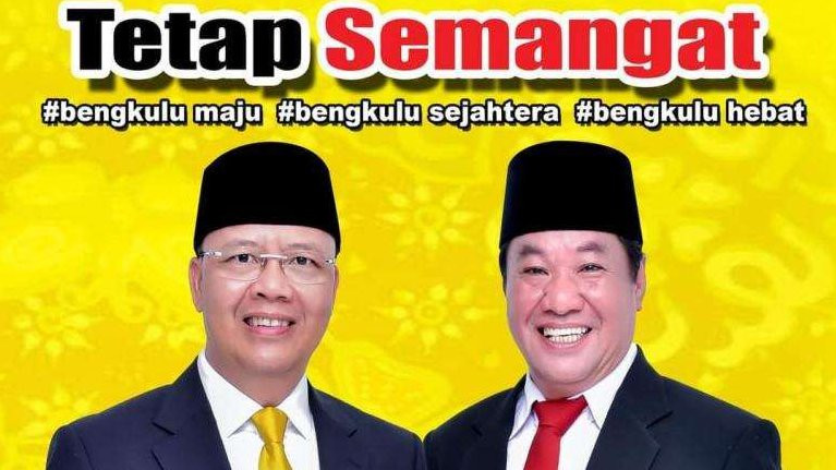 Menteri Dalam Negeri (Mendagri) Tito Karnavian sudah menunjuk Wakil Gubernur Bengkulu Rosjonsyah (kanan) untuk menjalankan tugas gubernur. (Foto: Pemprov Bengkulu)