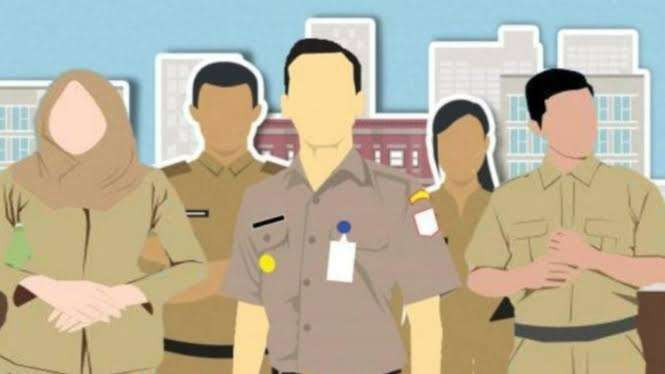 Ilustrasi ASN. (Desain: Istimewa)