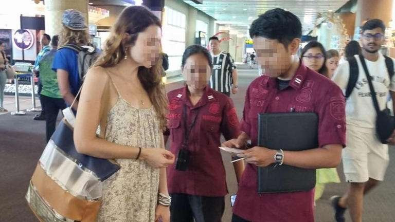 Seorang perempuan Brasil dideportasi karena praktik prostitusi di Bali. (Foto: istimewa)