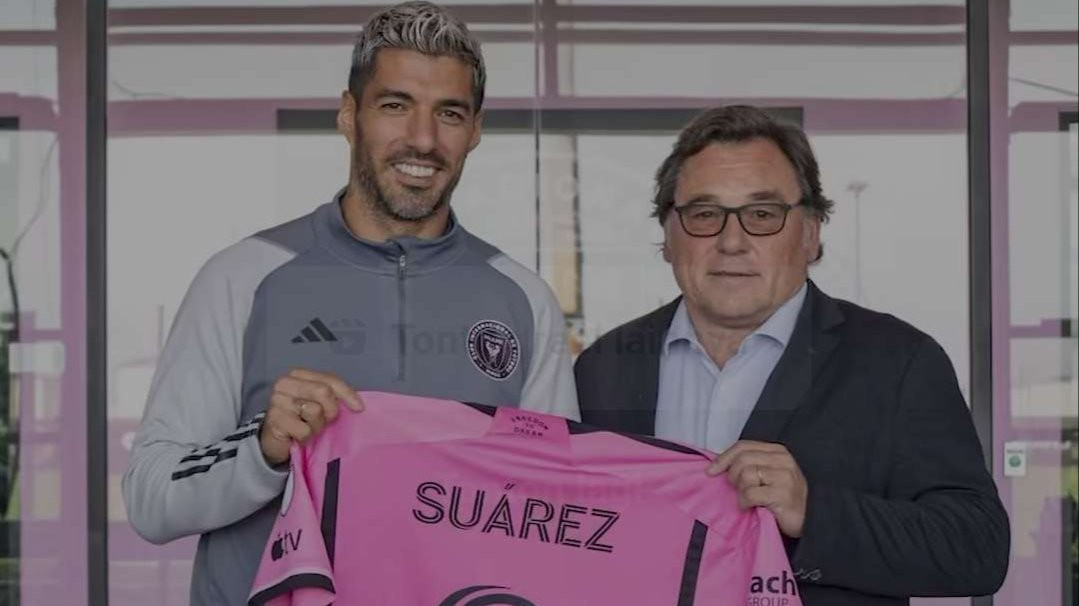 Luis Suarez resmi perpanjang kontrak dengan Inter Miami sampai Desember 2025. (Foto: Instagram Inter Miami)