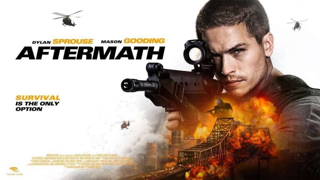 Poster film bergenre aksi, berjudul Aftermath. (Foto: Istimewa)