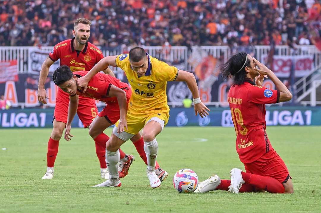 Persik Kediri tumbang atas tuan rumah Persija Jakarta 0-2 di Stadion Pakansari Bogor. (Foto: Istimewa)