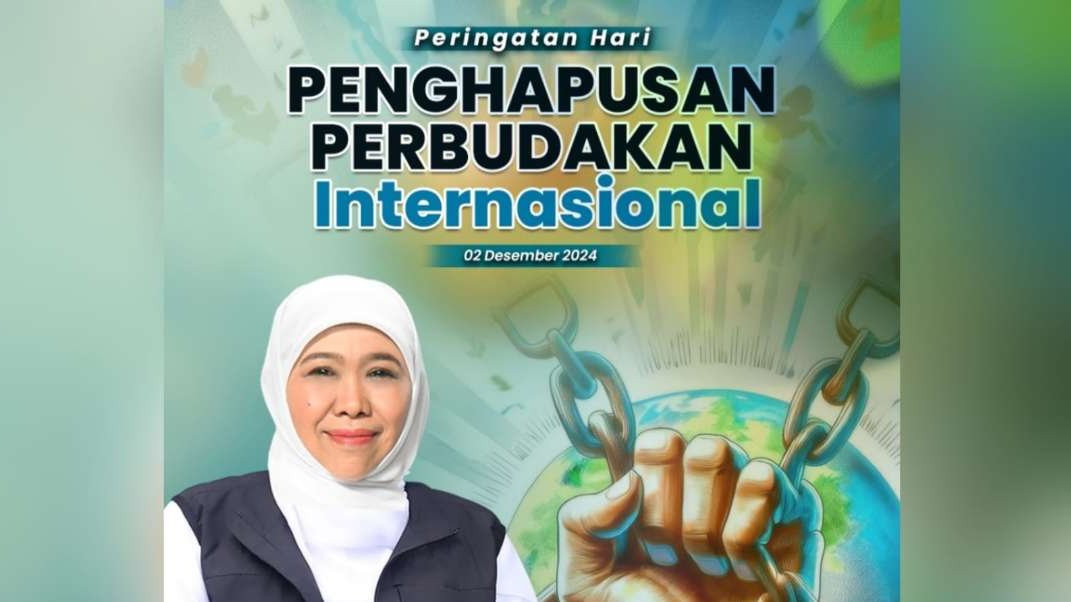 Hari Penghapusan Perbudakan Internasional yang diperingati setiap tanggal 2 Desember menjadi momen penting untuk meningkatkan kesadaran tentang praktik perbudakan modern, termasuk perdagangan orang. (Foto: Istimewa)