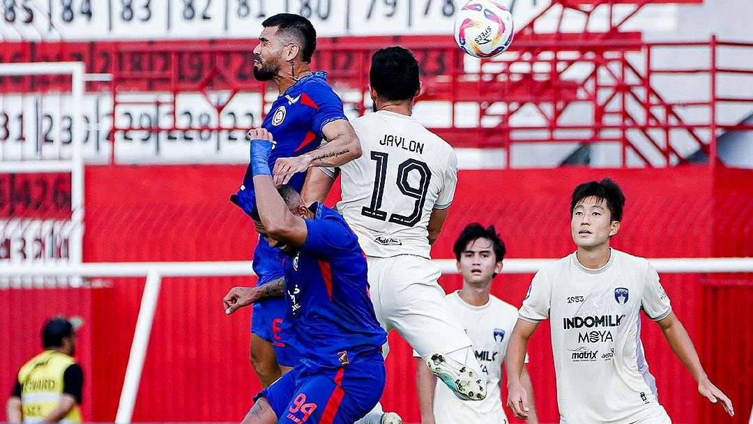 Duel Arema FC dan Persita di Kota Blitar berakhir 3-0 (Foto: Arema FC)