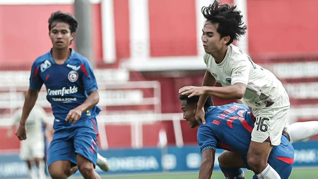 Persita kalah 3 gol tanpa balas dari Arema FC (Foto: Persita)