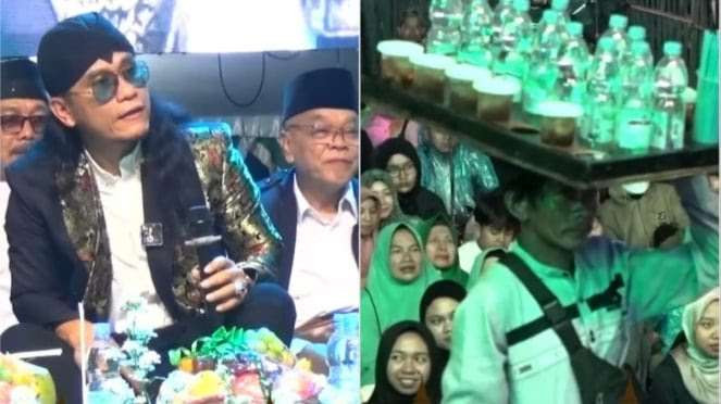 Penjual es teh yang disebut gob*** oleh Gus Miftah mendapatkan hadiah umrah. (Foto: Istimewa)