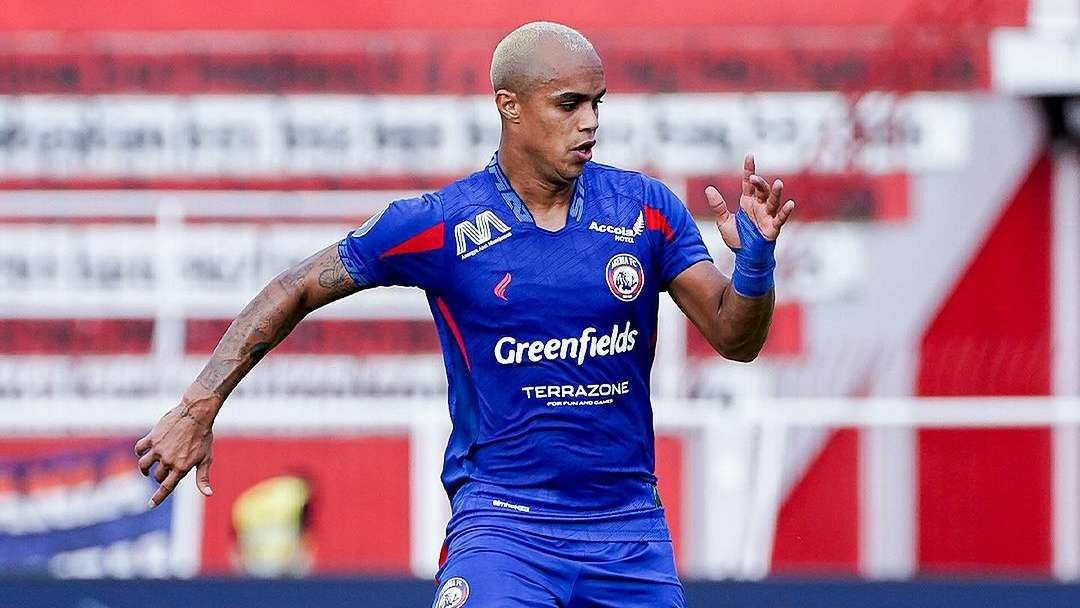 Wiliam tak hentinya mencatatkan assist musim ini (Foto: Arema FC)