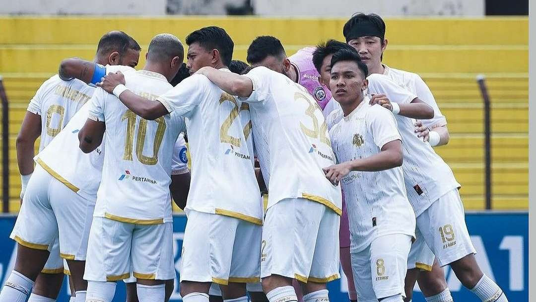 Skuad Arema FC targetkan 3 poin di kandang Persebaya (Foto: Arema FC)