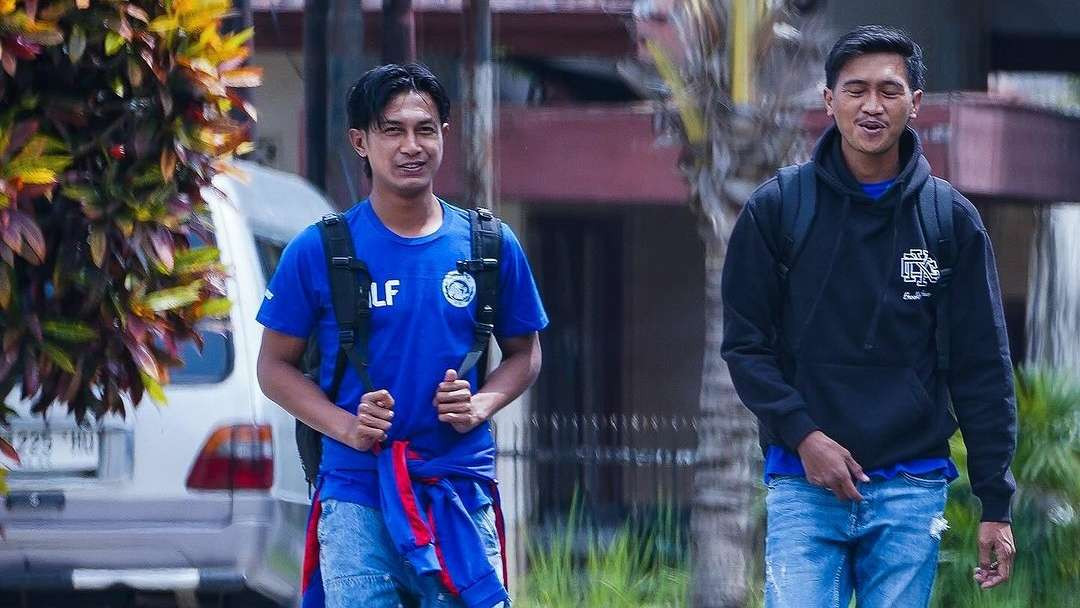 Duo Malang, Johan Farizi dan Jayus Hariono disiapkan lawan Persebaya (Foto: Arema FC)