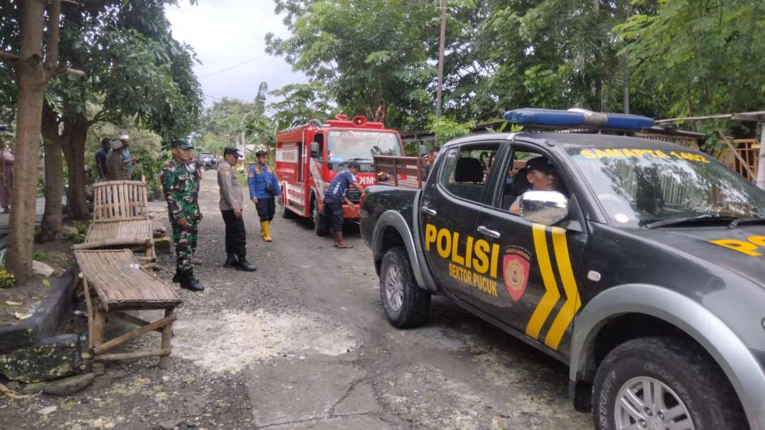 Situasi saat pencarian korban di sekitar waduk tempat korban tenggelam. (Foto: Istimewa)