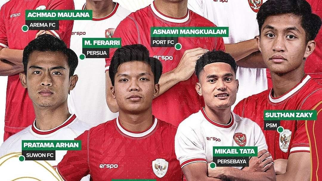 Pelatih Shin Tae-yong (STY) memboyong 24 pemain Timnas Indonesia untuk Piala AFF 2024. (Ilustrasi: Instagram Timnas Indonesia)