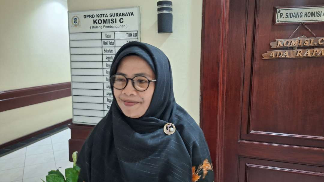 Wakil Ketua Komisi C DPRD Surabaya, Aning Rahmawati. (Foto: Julianus Palermo/Ngopibareng.id)