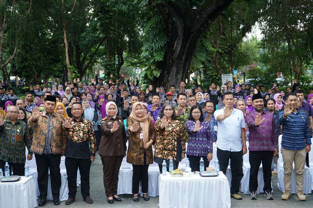 Pj Walikota Kediri Zanariah meresmikan UPT Perlindungan Perempuan dan Anak DP3AP2KB (Foto: Istimewa)