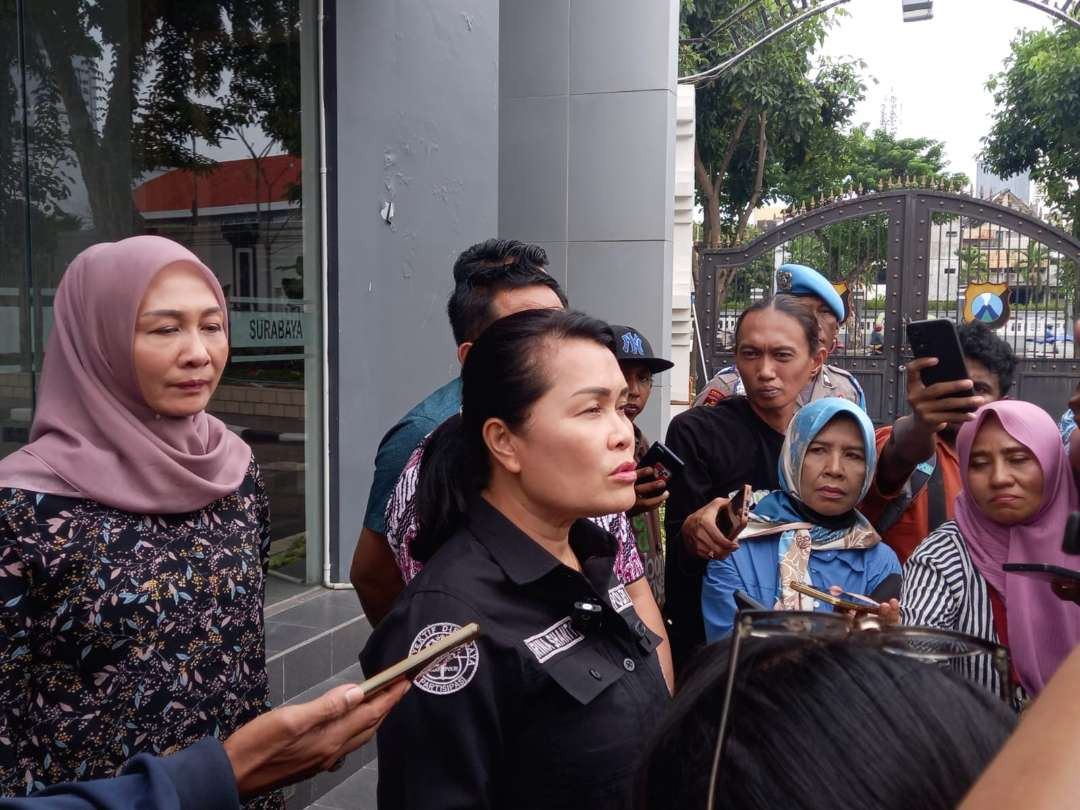 Kasi Humas Polrestabes Surabaya AKP Rina Shanty Nainggolan. (Foto: Julianus Palermo/Ngopibareng.id)