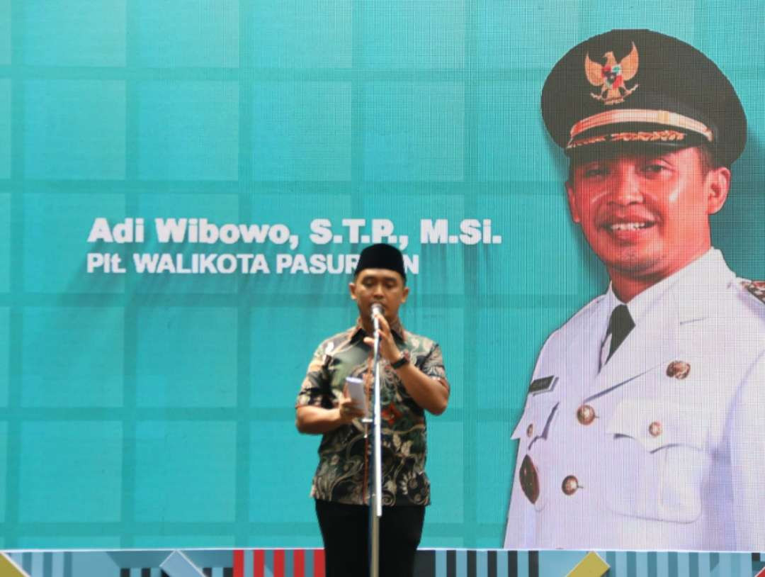 Plt. Wali Kota Pasuruan H.Adi Wibowo, S.Tp, M.Si (Mas Adi) menyampaikan bahwa sejak tahun 2022 lalu Kota Pasuruan telah memperingati Hari Disabilitas Internasional (HDI). (Foto: