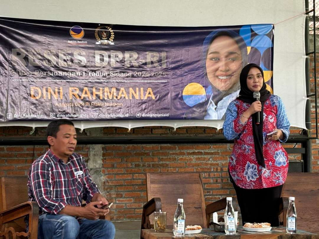 Dini Rahmania, anggota Komisi 8 DPR RI mendesak kasus sejoli 'kuda-kudaan' diusut tuntas. (Foto: Ikhsan Mahmudi/Ngopibareng.id)