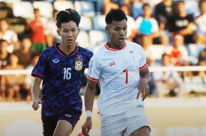 Myanmar berhasil mengalahkan Laos 3-2 dalam laga ketiga grup B ASEAN Cup 2024 di Thuwunna Stadium, Yangon, Rabu, 18 Desember 2024. (Foto: AFF)