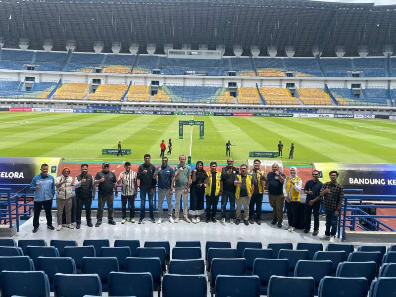 Delegasi FIFA selesaikan kunjungan tahap kedua dalam proyek transformasi stadion sepak bola Indonesia. (Foto: PSSI)