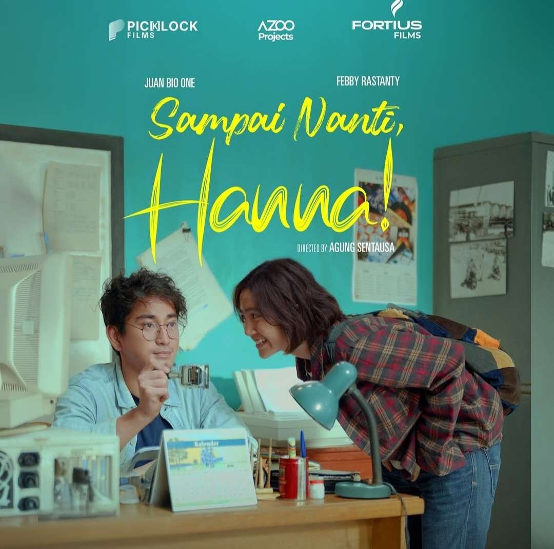 Poster film Sampai Nanti, Hanna! dibintangi Bio One dan Febby Rastanty. (Foto: Pic[K]Lock)