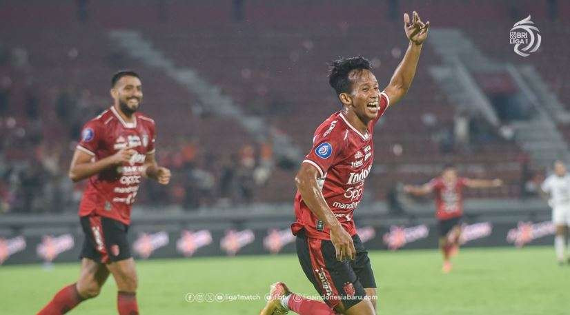 Pemain Madura United saat melakukan selebrasi. (Foto: Liga Indonesia Baru)