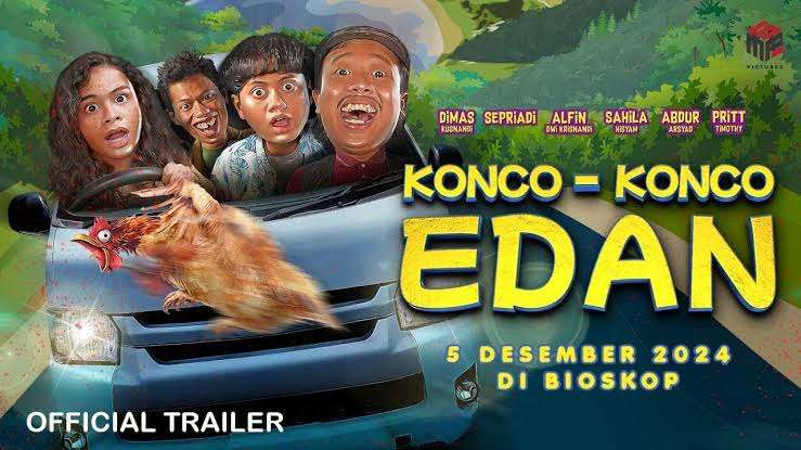 Poster film Konco-Konco Edan. (Foto: Istimewa)