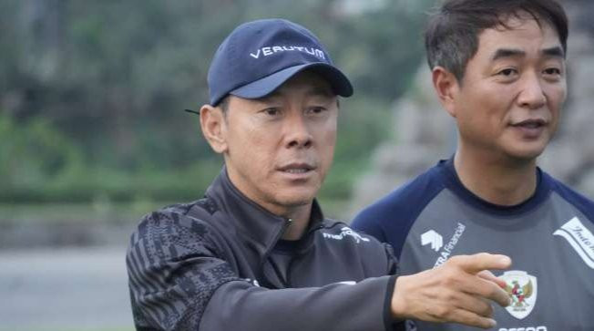 Shin Tae-yong akan menurunkan dua pemain senior sebagai starter di pertandingan melawan Filipina. (Foto: PSSI)