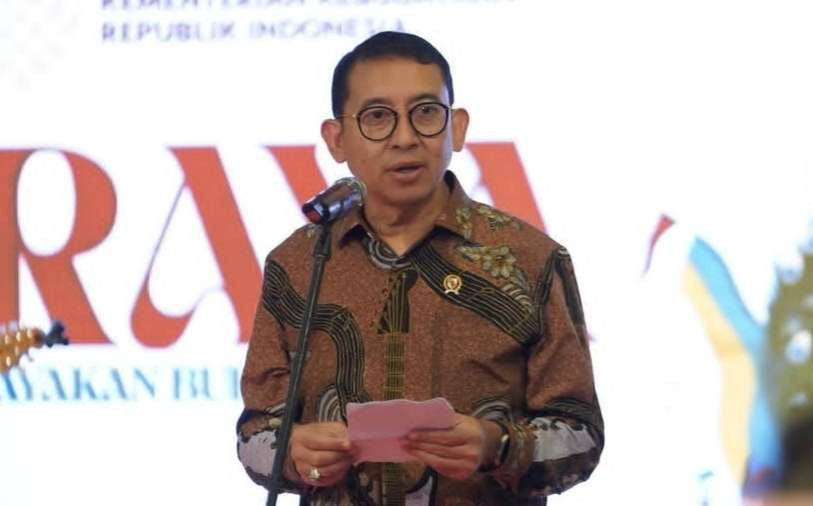 Menteri Kebudayaan (Menbud) Fadli Zon bicara soal polemik pameran lukisan Yos Suprapto. (Foto: Instagram @fadlizon)