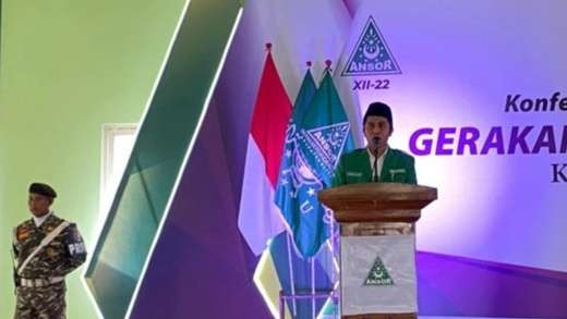 Ketua PW GP Ansor Jatim H Musaffa Safril. (Foto: ansor for ngopibareng.id)