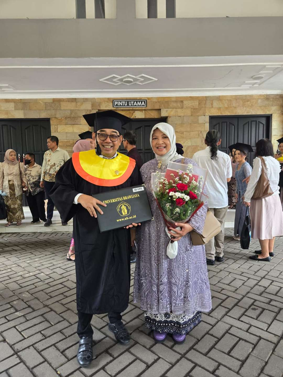 Arif Afandi, wisudawan program doktor Universitas Brawijaya. (Foto: Dok Pribadi)