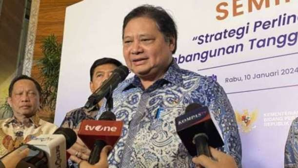 Menko Ekonomi Airlangga Hartarto, bicara soal PPN 12 persen ( foto: istimewa)