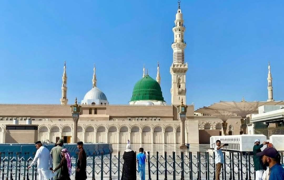 Masjid Nabawi di Madinah, kota yang dicintai Rasulullah. (Foto: dok/ngopibareng.id)