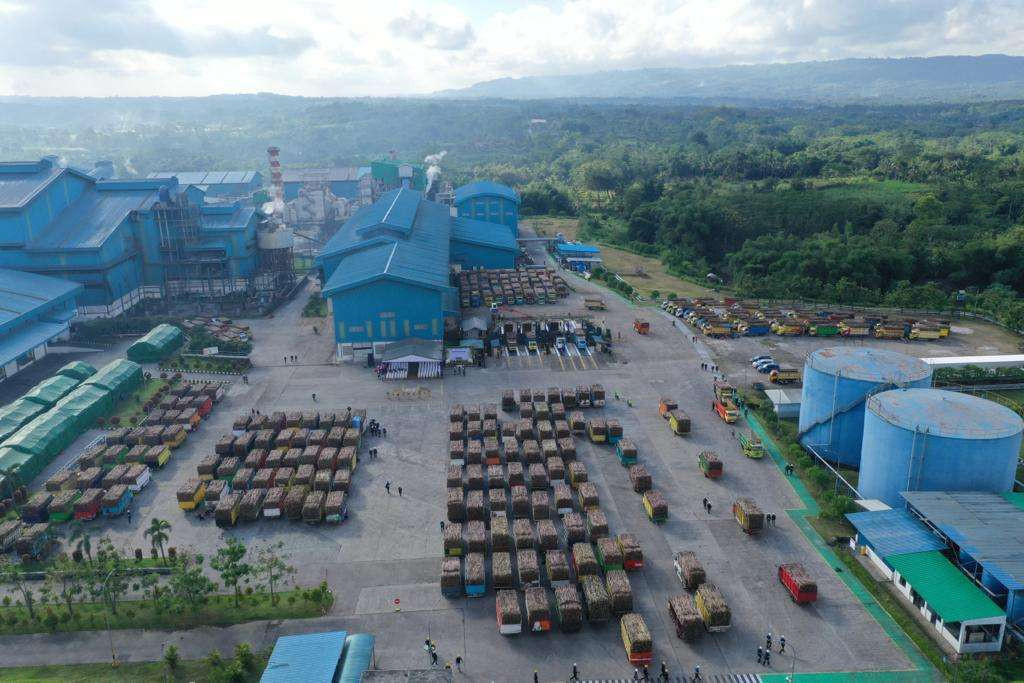 Lokasi PT  RMI ( Rejoso Manis Indo - Mitra Phol Group ) Kecamatan Binangun Kabupaten Blitar. (Foto: Dok. Humas PT RMI)