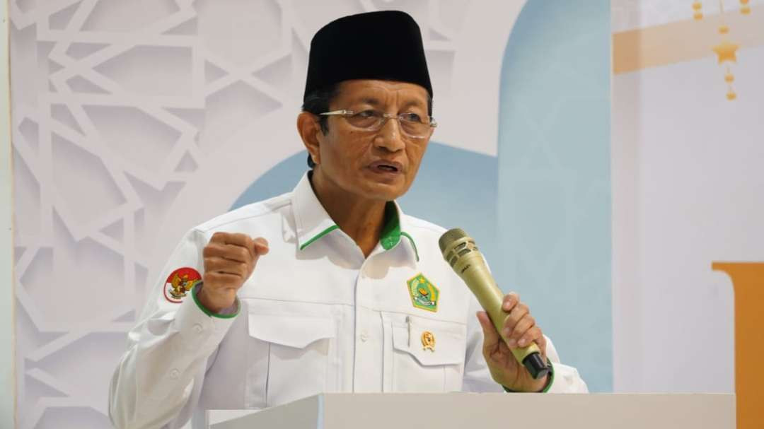 Menteri Agama (Menang), Nasaruddin Umar. (Foto: Kemeng)