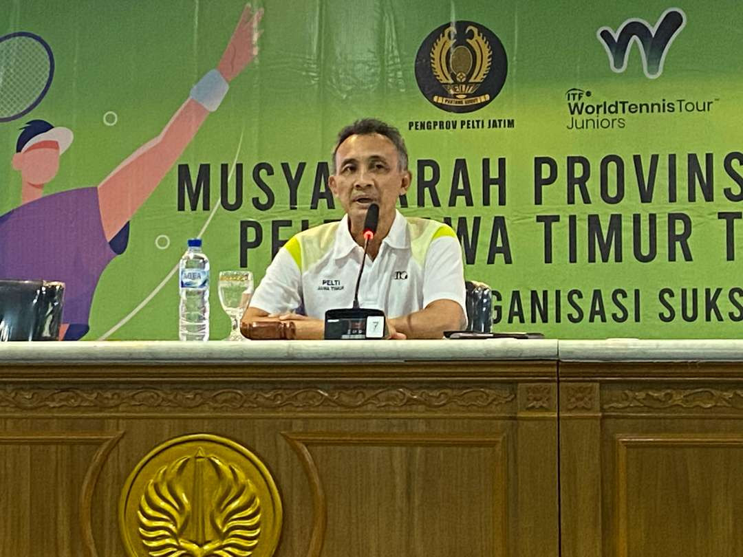 Ismed Jauhar terpilih sebagai Ketua Pengprov Pelti Jatim periode 2025-2029.secara aklamasi. (Foto: Fariz Yarbo/Ngopibareng.id)