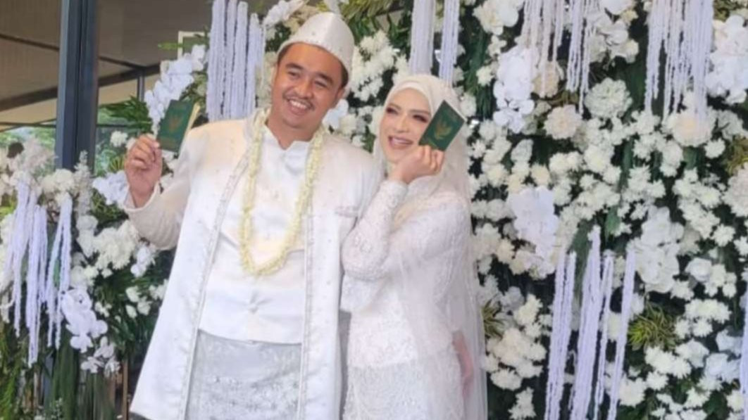 Pasangan Delia Septianti dan Jerry Christy menikah, Minggu 29 Desember 2024. (Foto: Instagram)