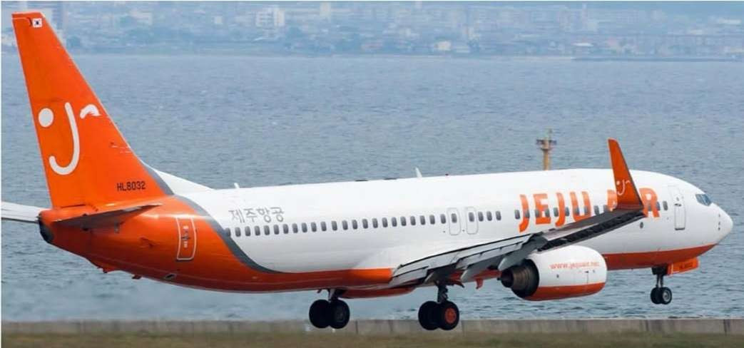 Pesawat Jeju Air Nyaris celaka lagi gara-gara roda tak berfungsi. (Foto: Istimewa)