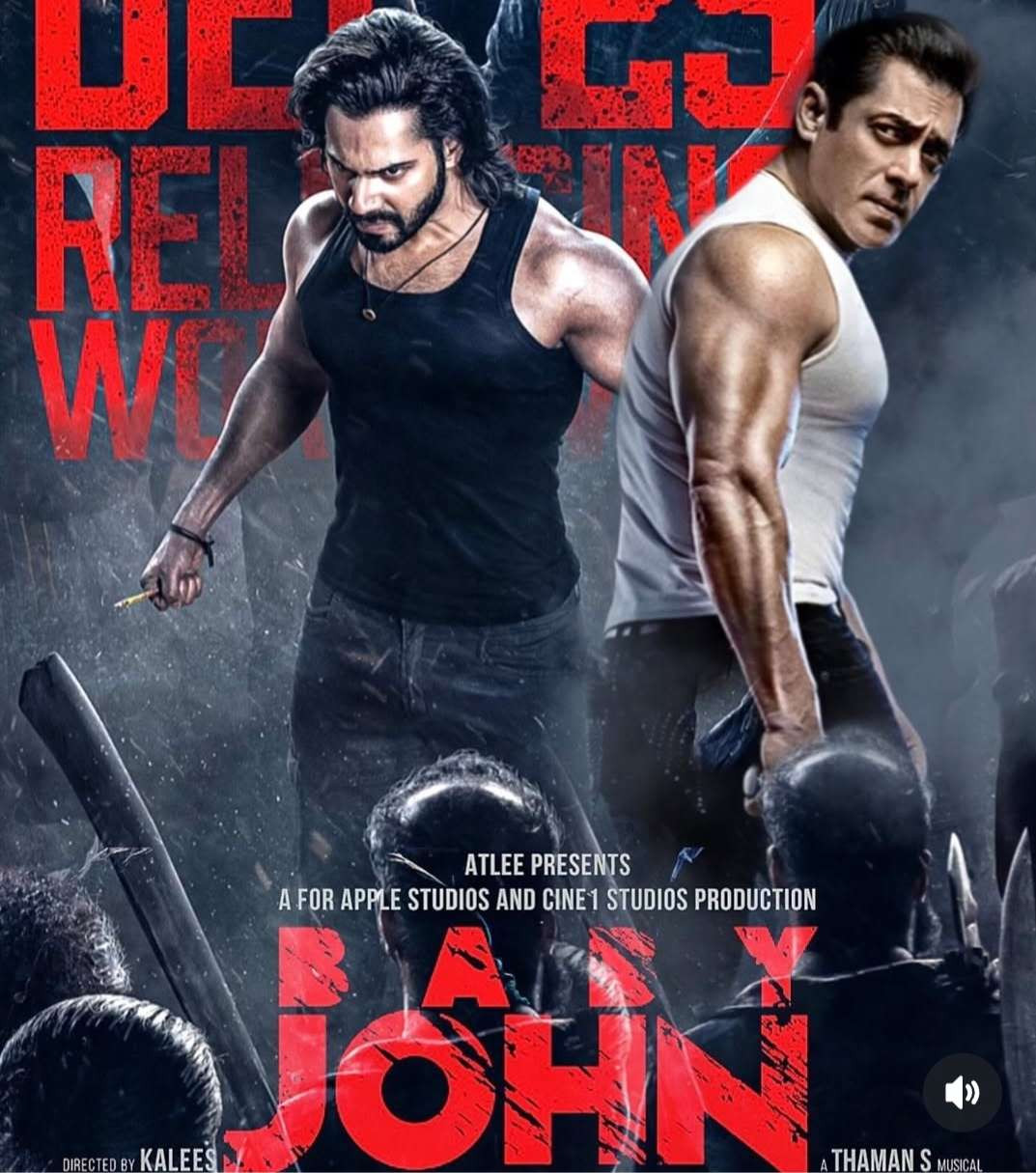 Poster film Baby John. (Foto: Instagram)