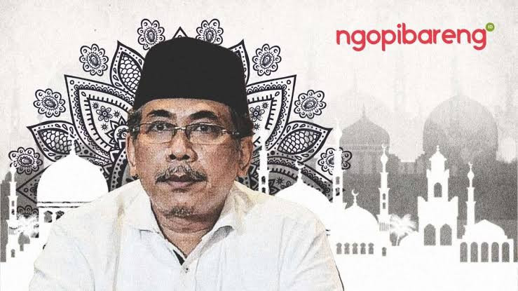 KH Yahya Cholil Staquf, Ketua Umum Pengurus Besar Nahdlatul Ulama (PBNU). (Grafis:Candra/ngopibareng.id)