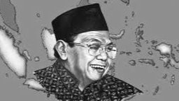 Gus Dur dan humor. (Ilustrasi)