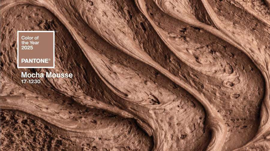 Warna Mocha Mousse menjadi tren 2025. (Foto: Pantone Color Institute)