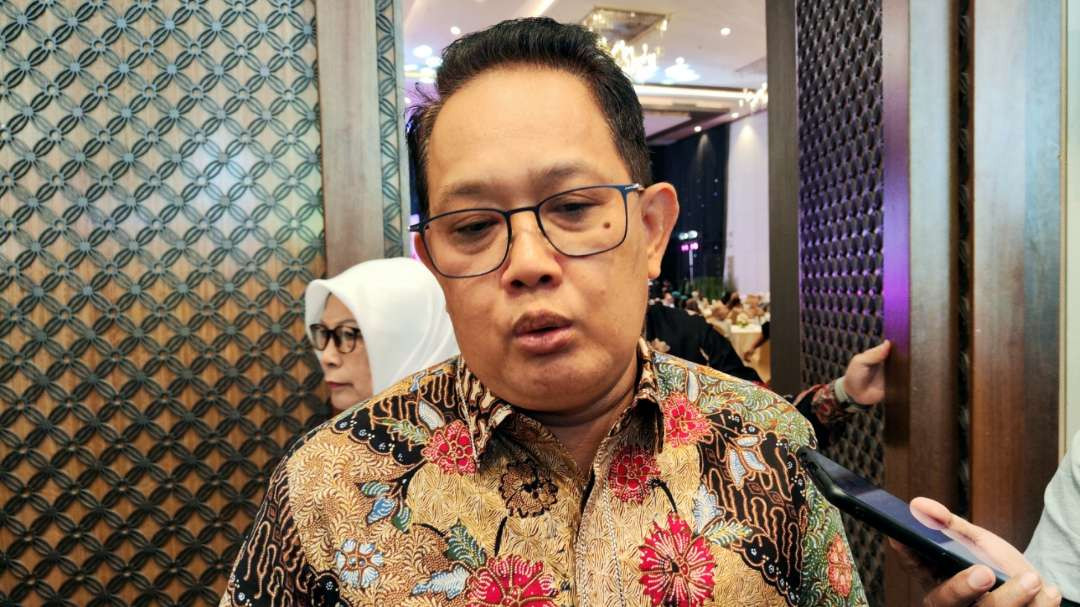 Pj Gubernur Jatim, Adhy Karyono. (Foto: Fariz Yarbo/Ngopibareng.id)