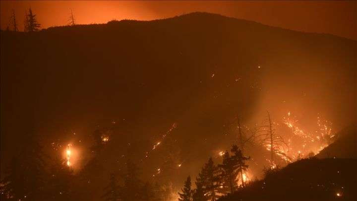 Kebakaran hutan di Los Angeles, California Selatan, Amerika Serikat sejak Selasa, 7 Januari 2025 terus meluas. (Foto: AFP)